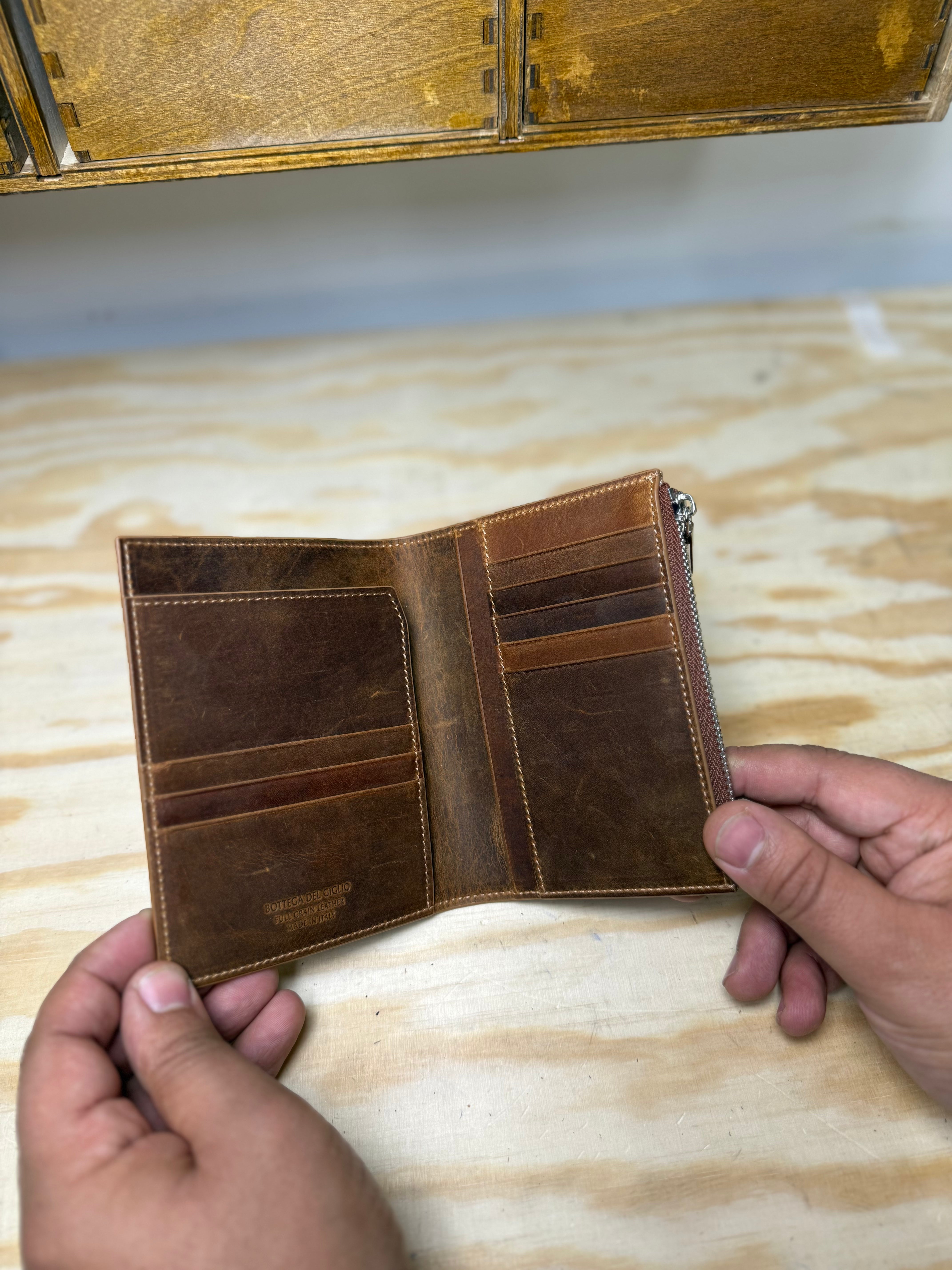 Porta passaporto Vintage