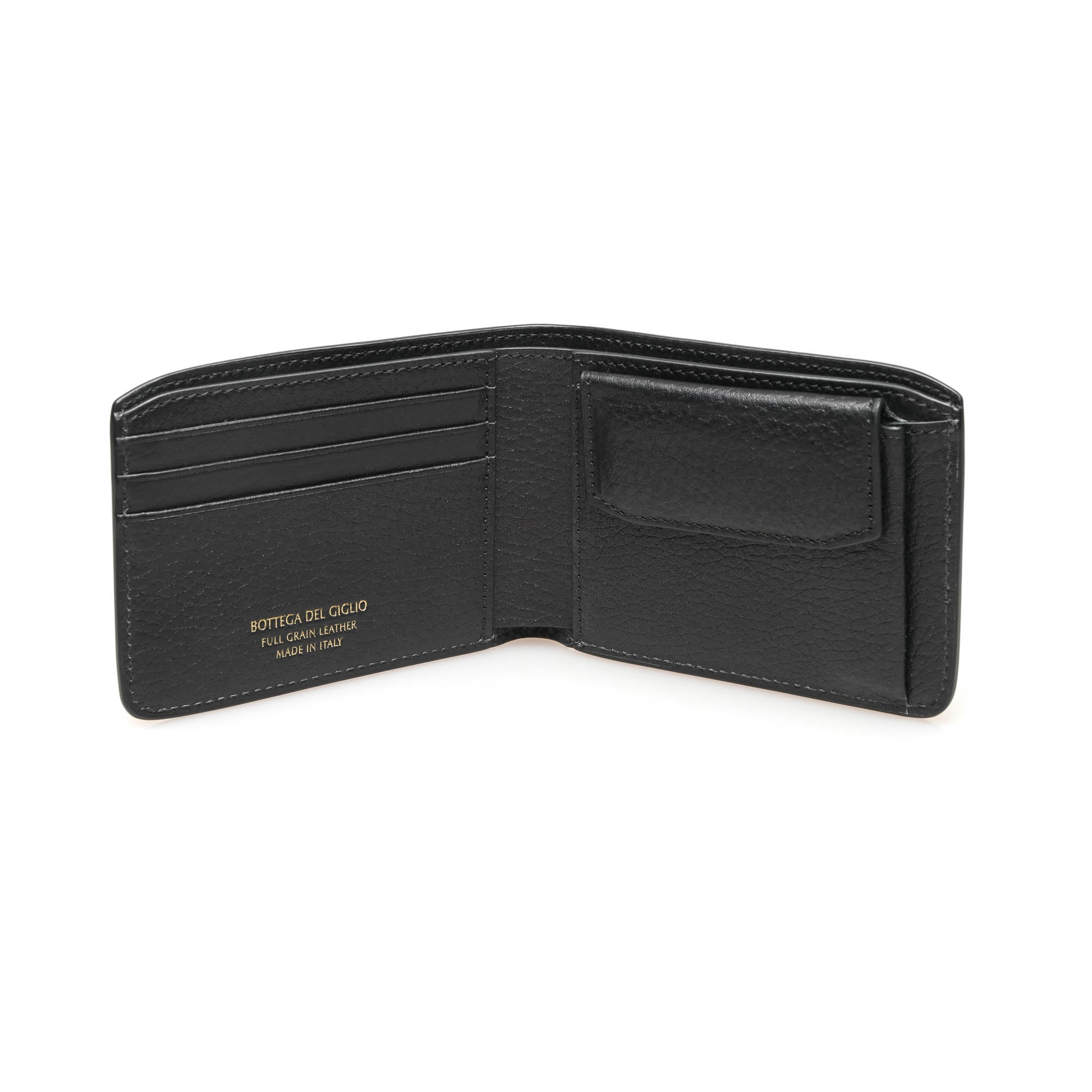 Portafoglio Americanino in pelle Bottalata con portamonete