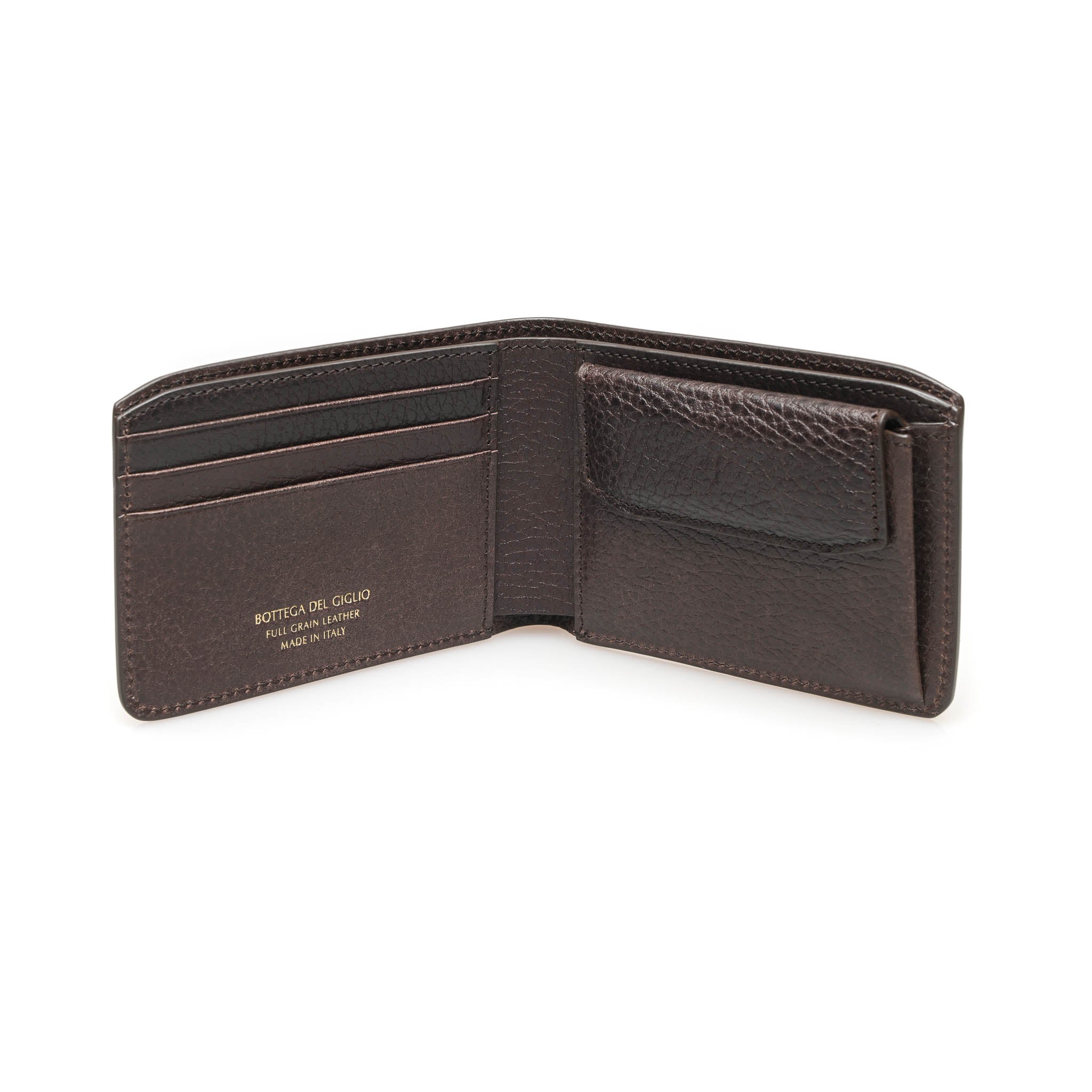 Portafoglio Americanino in pelle Bottalata con portamonete