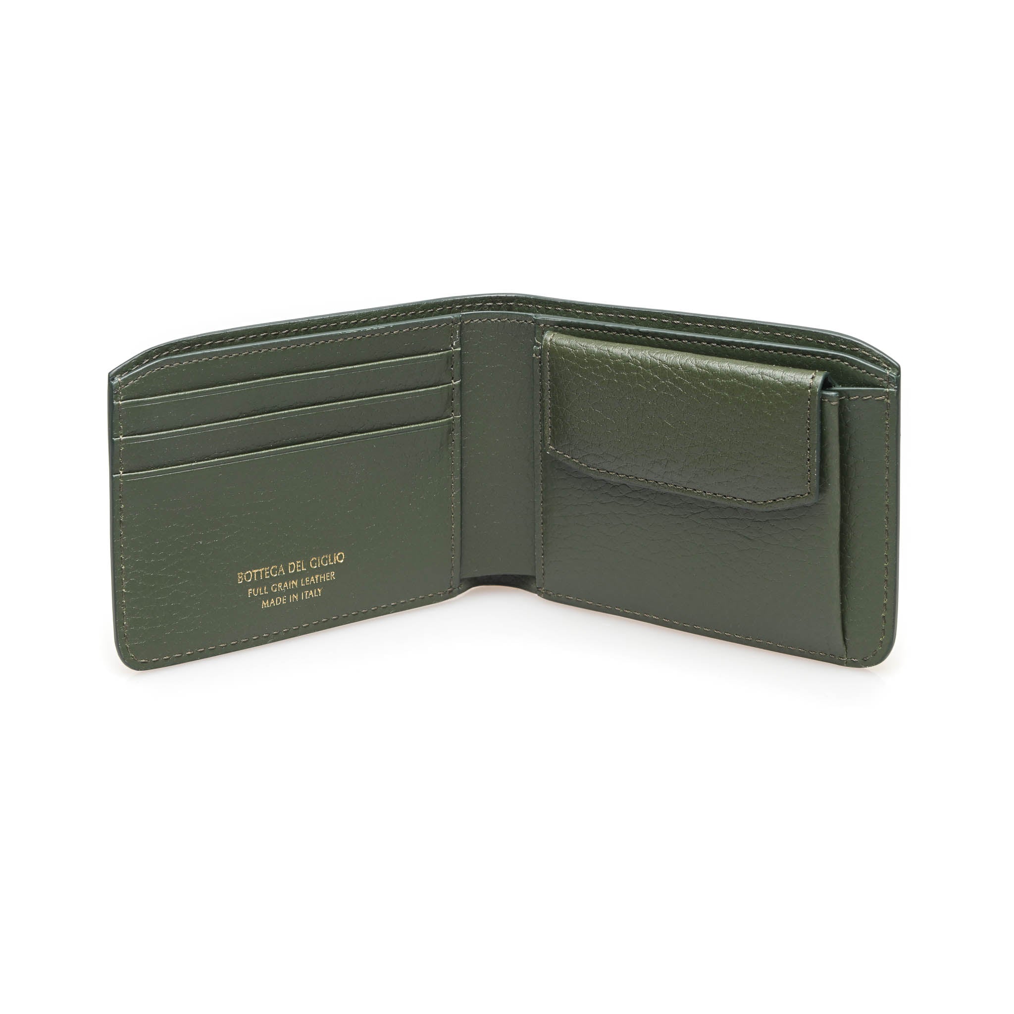 Portafoglio Americanino in pelle Bottalata con portamonete