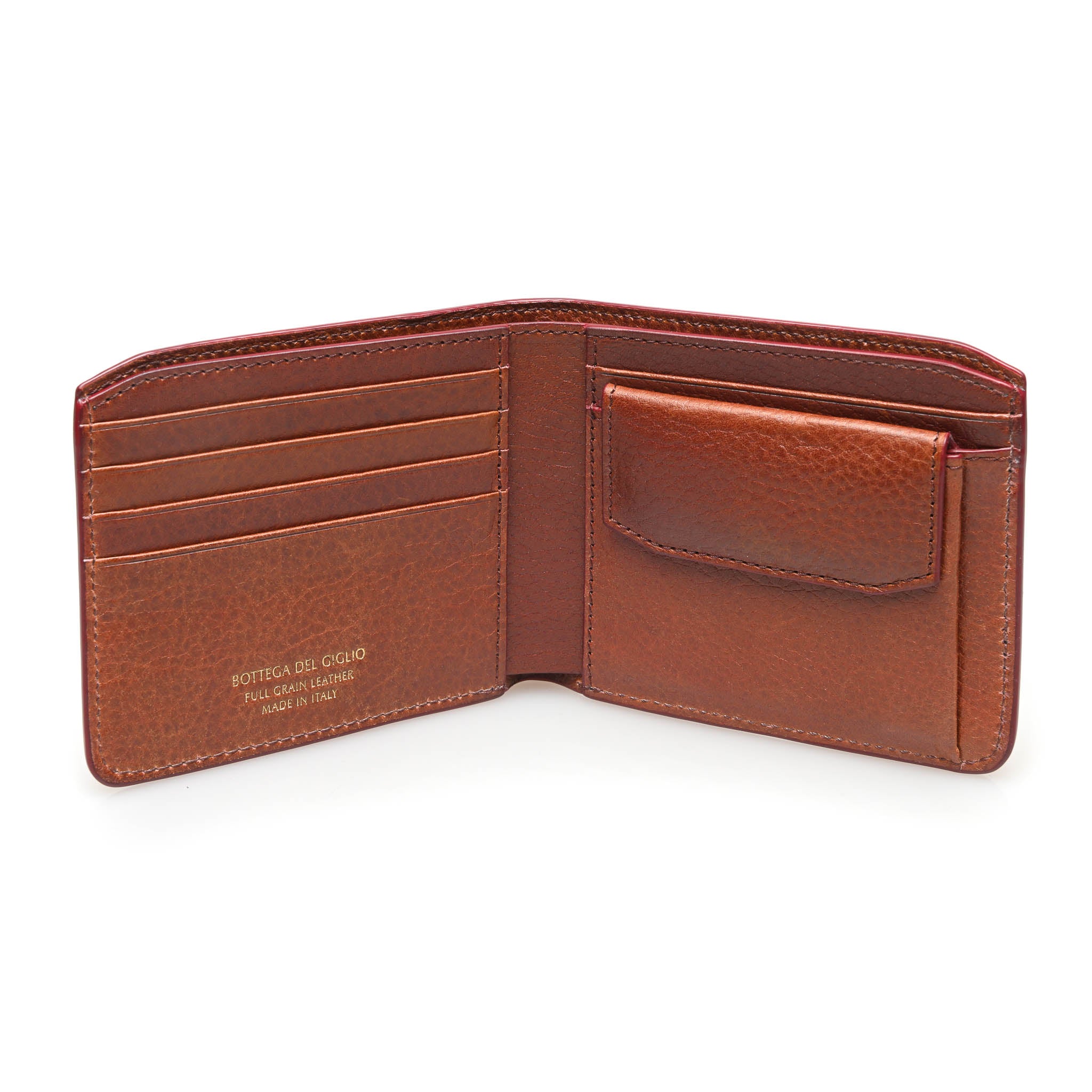 Portafoglio in pelle Bottalata con portamonete