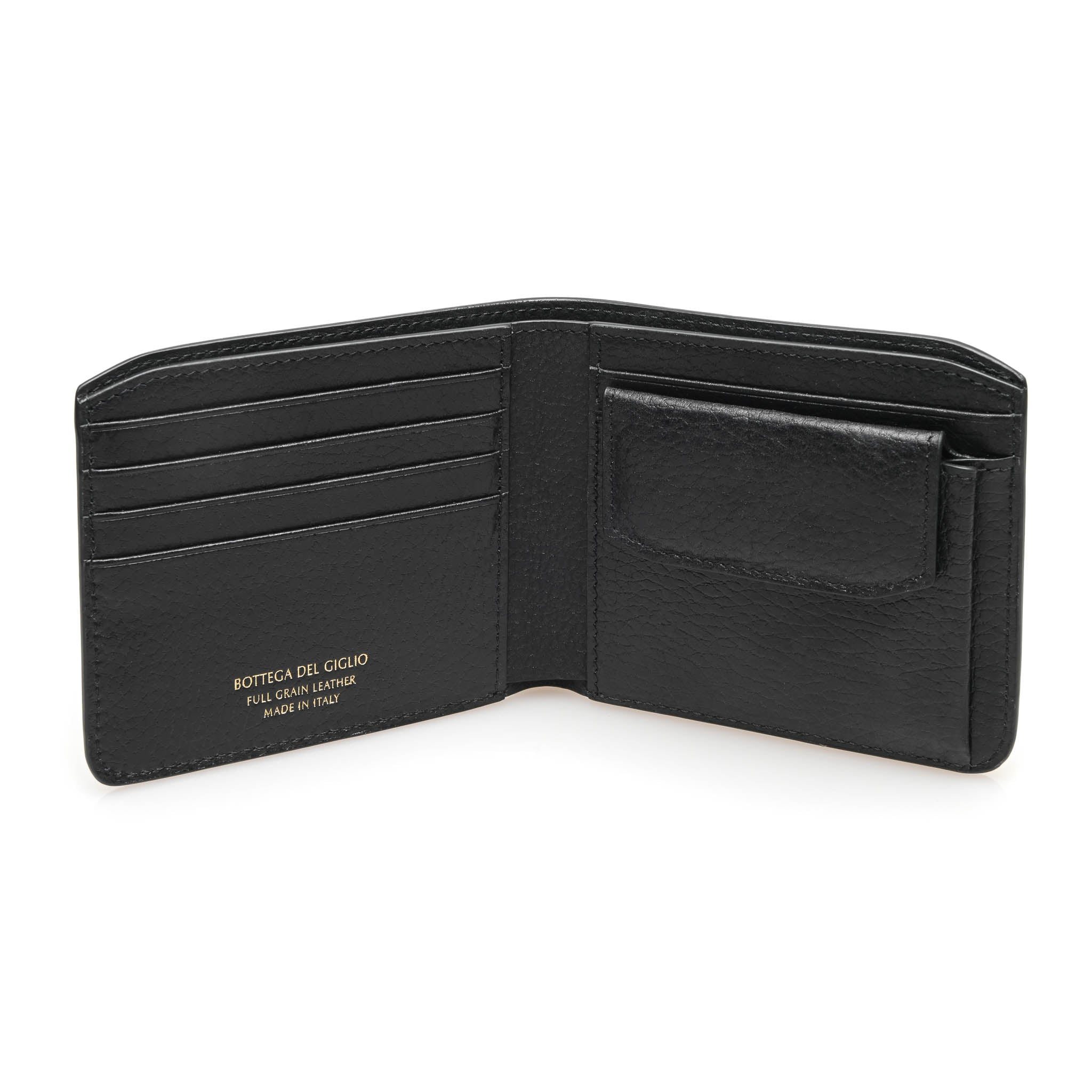 Portafoglio in pelle Bottalata con portamonete