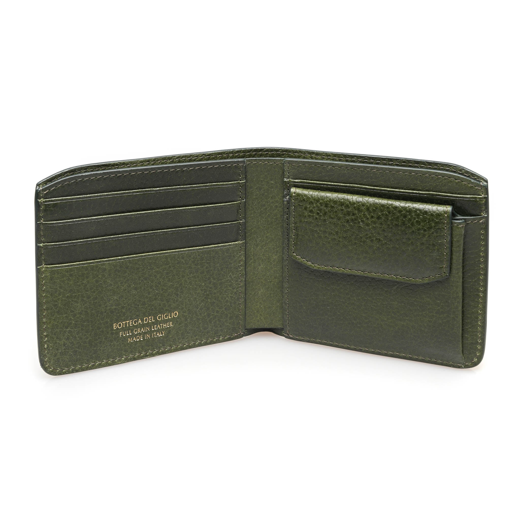 Portafoglio in pelle Bottalata con portamonete