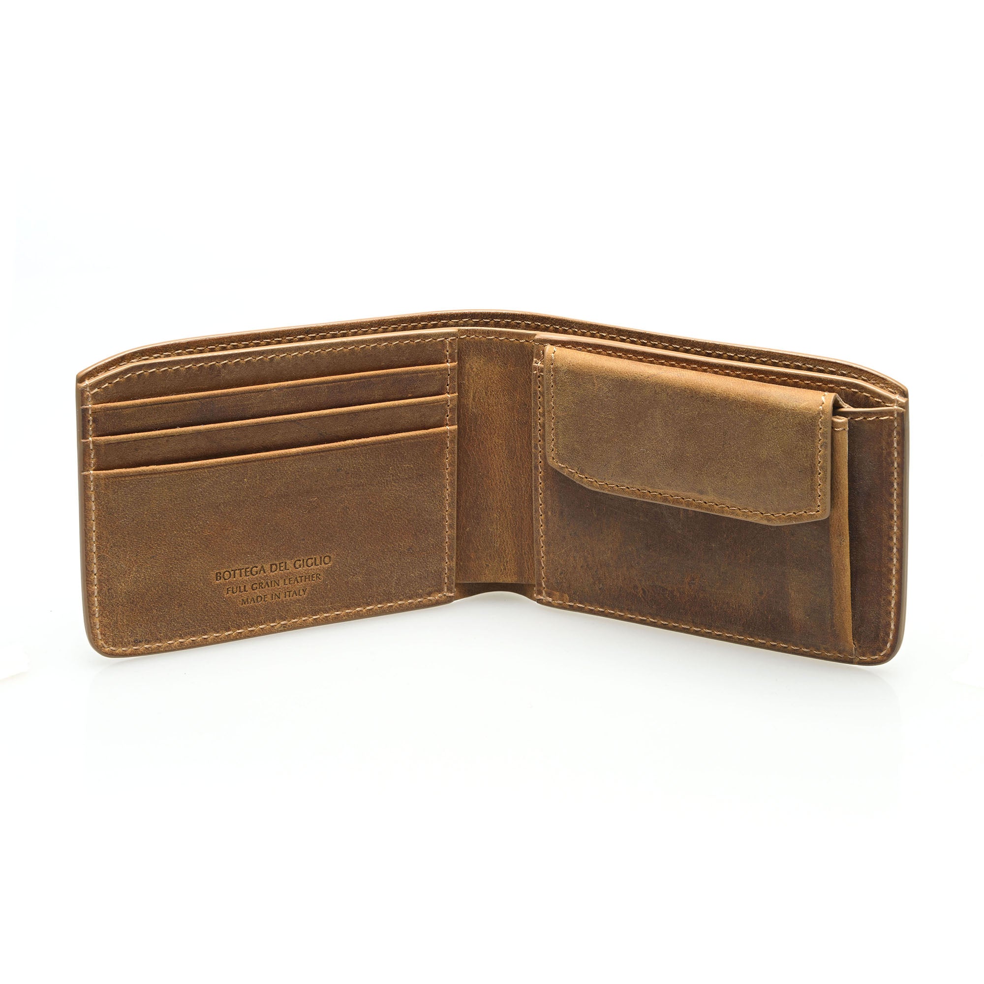 Portafoglio vintage americanino con portamonete