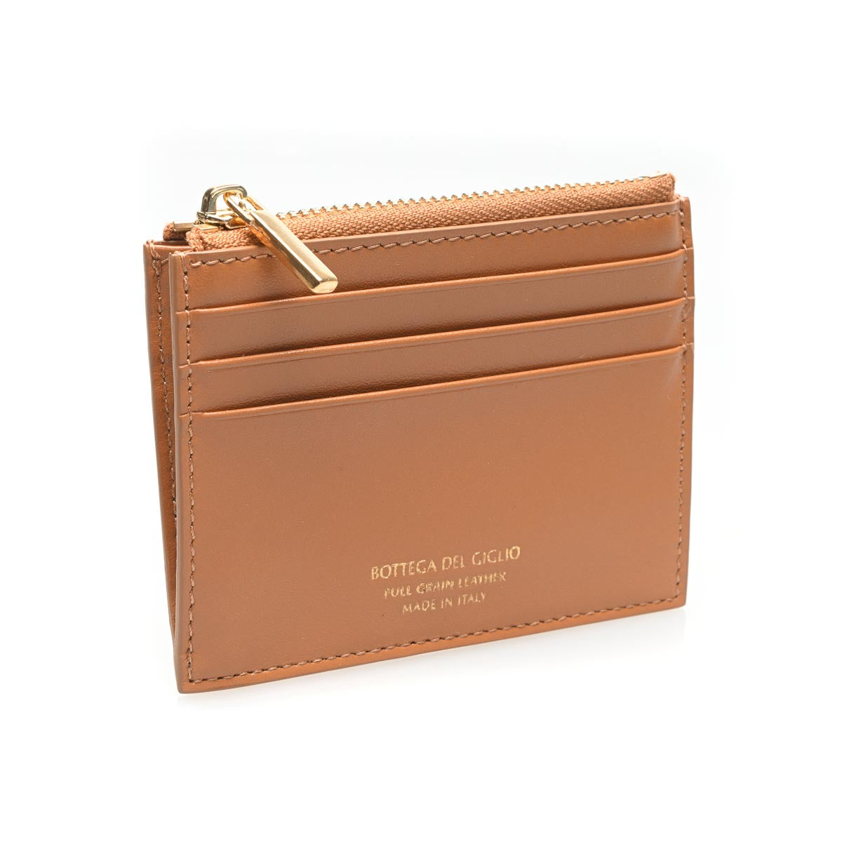 Portacarte Deluxe con cerniera